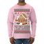 The Only House I Can Afford Funny Millennial Meme Ugly Christmas Sweater Mens Long Sleeve Shirt