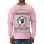 There Ain't No Party Like a Diddy Party, Funny Crazy Party Viral Music Baby Oil Meme, Men Women Ugly Christmas Sweater Mens Long Sleeve Shirt