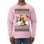 Gonna Party Like It's My Birthday Jesus Ugly Christmas Sweater Mens Long Sleeve Shirt