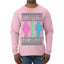 All I Want For Christmas Is For There To Be Two Genders Ugly Christmas Sweater Mens Long Sleeve Shirt