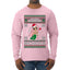 Christmas Karol Santa's Favorite Bichota Ugly Christmas Sweater Mens Long Sleeve Shirt