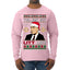 Just Got Litt Up Louis Tv Show Parody Ugly Christmas Sweater Mens Long Sleeve Shirt