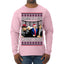 Dreaming of a right christmas conservative crew  Ugly Christmas Sweater Mens Long Sleeve Shirt