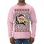Come Out to the Coast Have a Few Laughs Die Hard McClane Ugly Christmas Sweater Mens Long Sleeve Shirt