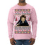 It's Not Christmas Until Hans Gruber Falls From Nakatomi Plaza Color Ugly Christmas Sweater Mens Long Sleeve Shirt