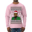 You Better Watch Out, the Diddler's Coming to Town, Funny Santa P Diddy Diddler Funny Party Viral Music Baby Oil Meme Ugly Christmas Sweater Mens Long Sleeve Shirt
