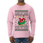 Sleigh My Name Sleigh My Name, Pop Singers, Song Lyrics Pun, Santa Sleigh, Ugly Christmas Sweater Mens Long Sleeve Shirt