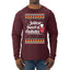 Jolliest Bunch of Assholes Xmas Movie Ugly Christmas Sweater Mens Long Sleeve Shirt
