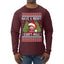 Merry Swiftmas Ugly Christmas Sweater Mens Long Sleeve Shirt