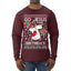 Go Jesus It's Your Birthday Ugly Christmas Sweater Mens Long Sleeve Shirt