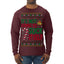 It's Not Going to Suck Itself Funny Candy Cane Ugly Christmas Sweater Mens Long Sleeve Shirt