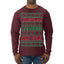 Christmas Calories Don't Count Funny Family Holidays Ugly Christmas Sweater Mens Long Sleeve Shirt