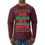 Die Hard is a Christmas Movie Classic, McClane Hans Nakatomi Plaza Xmas Party Holiday Movies Ugly Christmas Sweater Mens Long Sleeve Shirt