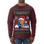 Y'all Got Anymore of that White Christmas Tyrone Biggums Ugly Christmas Sweater Mens Long Sleeve Shirt