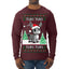Tuki Tuki Tuki Funny Spanish Music Lyrics Ugly Christmas Sweater Mens Long Sleeve Shirt