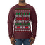 This Ugly Sweater Sucks But I Swallow Ugly Christmas Sweater Mens Long Sleeve Shirt