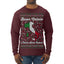 Buon Natale e Felice Anno Nuovo! Merry Christmas and Happy New Year Ugly Christmas Sweater Mens Long Sleeve Shirt