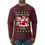 Milk And Cookie Time Christmas Sweater, Ugly Christmas Sweater Mens Long Sleeve Shirt