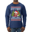Merry Swiftmas Ugly Christmas Sweater Mens Long Sleeve Shirt