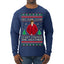 Damn Jackie I Can't Control the Weather Funny 70s Show Ugly Christmas Sweater Mens Long Sleeve Shirt