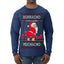Borracho Pero Buen Muchacho Drunk But a Good Boy Funny Ugly Christmas Sweater Mens Long Sleeve Shirt