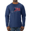 USA Winter Team Sports Fan Collection | USA Skier Sweater, Unisex Mens Long Sleeve Shirt