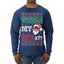 Where My Ho's At? Ugly Christmas Sweater Mens Long Sleeve Shirt