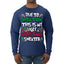 Due To Inflation This Is My Ugly Christmas Sweater Ugly Christmas Sweater Mens Long Sleeve Shirt