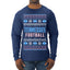 City of Tennessee TEN American Football Fantasy Fan Ugly Christmas Sweater Unisex Crewneck Sweatshirt
