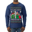 I Triple Dog Dare Ya Merry Story Ugly Christmas Sweater Mens Long Sleeve Shirt