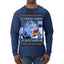 A Choo Choo I've Always Wanted One Winter Warlock Movie Ugly Christmas Sweater Mens Long Sleeve Shirt