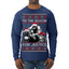 Tis the Season For Justice Harambe Peanut Fred Raccoon Ugly Christmas Sweater Mens Long Sleeve Shirt