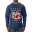 Milk And Cookie Time Christmas Sweater, Ugly Christmas Sweater Mens Long Sleeve Shirt