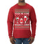 Pour Me Some Holiday Cheer Ugly Christmas Sweater Mens Long Sleeve Shirt