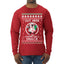 Out Here Looking Like A Snack Cookie Ugly Christmas Sweater Mens Long Sleeve Shirt