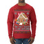 The Only House I Can Afford Funny Millennial Meme Ugly Christmas Sweater Mens Long Sleeve Shirt