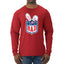 Bunny Bowl Football BAD Parody Sweater, Unisex Mens Long Sleeve Shirt