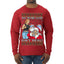 That Santa Mother F Isn't Real Ugly Christmas Sweater Mens Long Sleeve Shirt