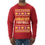 City of Kansas City KC American Football Fantasy Fan Ugly Christmas Sweater Unisex Crewneck Sweatshirt
