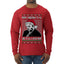 Sleepy Joe Merry Xmas To All And All A Good Night Ugly Christmas Sweater Mens Long Sleeve Shirt