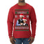 Season's Greeting From Nakatomi Plaza Ugly Christmas Sweater Mens Long Sleeve Shirt