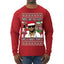 There Ain't No Party Like a Diddy Party Viral Music Meme Ugly Christmas Sweater Mens Long Sleeve Shirt