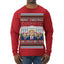 Merry Christmas and a MAGA New Year 2025 Ugly Christmas Sweater Mens Long Sleeve Shirt