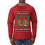 He Loves my Chestnuts, Ugly Christmas Sweater Unisex Mens Long Sleeve Shirt