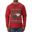 She Loves my Yule Log, Ugly Christmas Sweater Mens Long Sleeve Shirt