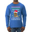 Lisp Believe In Thomthin Thacrifithing Everythin Ugly Christmas Sweater Mens Long Sleeve Shirt