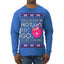 You Can Take Me Hot to Go, Hot Cocoa Viral Song Pop Music Ugly Christmas Sweater Mens Long Sleeve Shirt