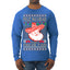 Feliz Navidad Puro Pinche Pari Funny Spanish Song Ugly Christmas Sweater Mens Long Sleeve Shirt