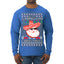 Have a Chingon Christmas Funny Spanish Saying Ugly Christmas Sweater Mens Long Sleeve Shirt