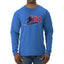 USA Winter Team Sports Fan Collection | USA Skier Sweater, Unisex Mens Long Sleeve Shirt